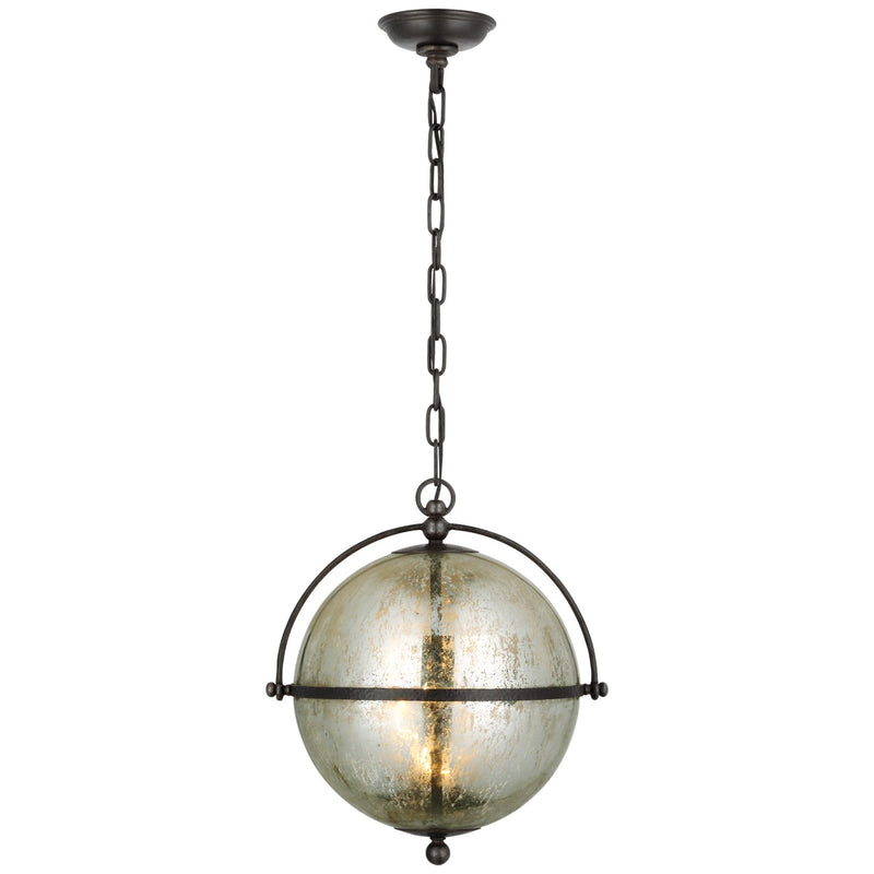 Visual Comfort Signature CHC 5065AI-MG LED Pendant, Aged Iron