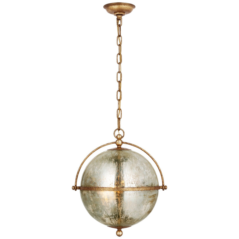 Visual Comfort Signature CHC 5065GI-MG LED Pendant, Gilded Iron