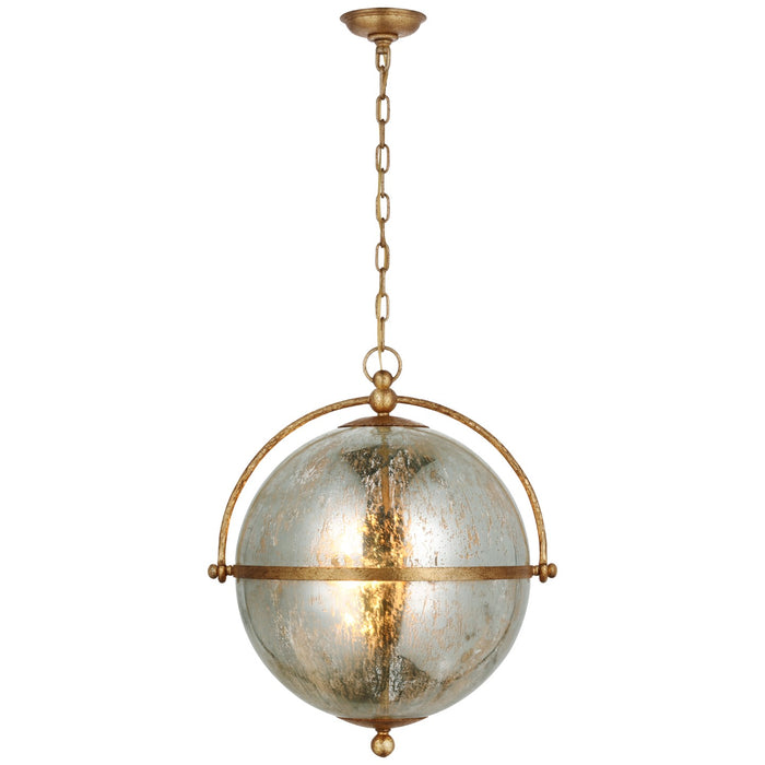 Visual Comfort Signature CHC 5066GI-MG LED Pendant, Gilded Iron