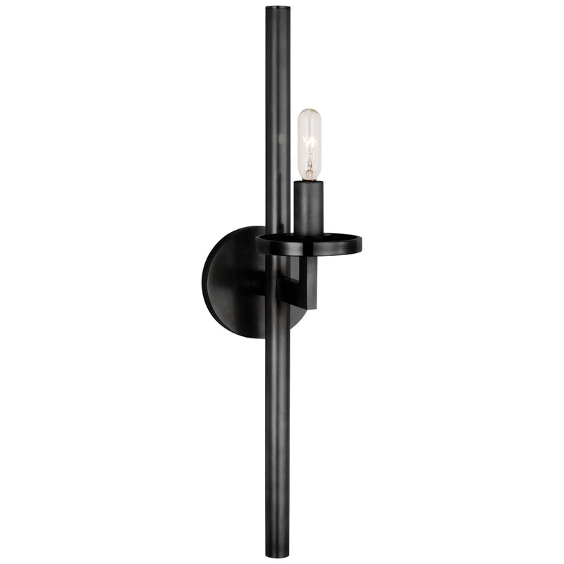Visual Comfort Signature KW 2200BZ One Light Wall Sconce, Bronze