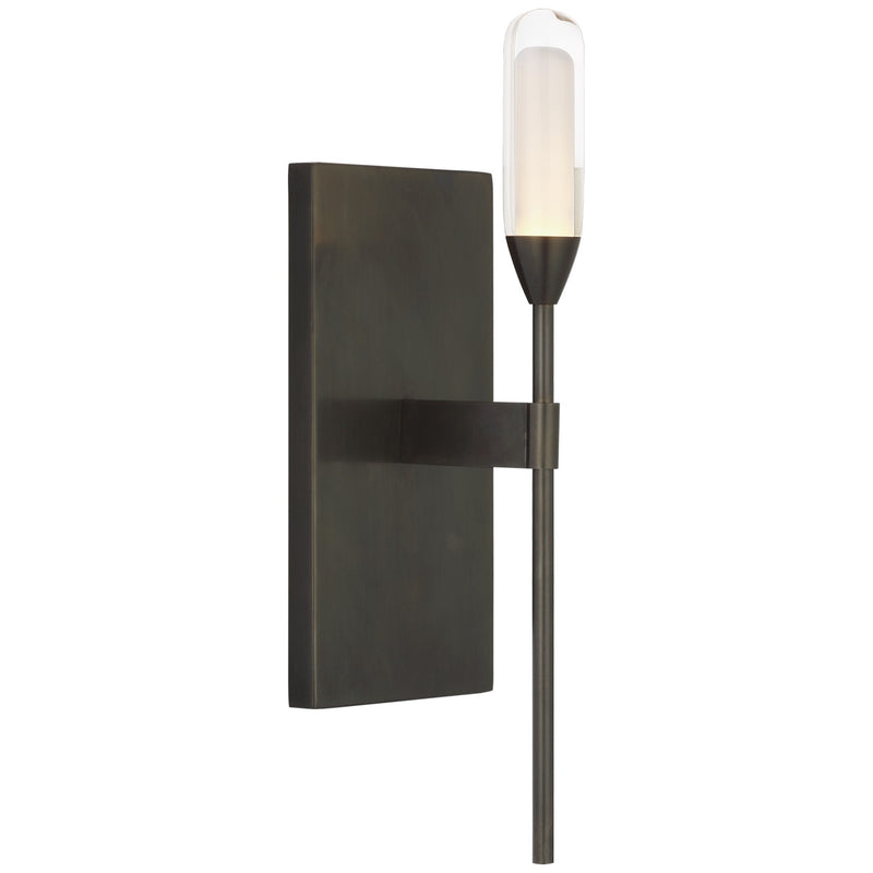 Visual Comfort Signature PB 2030BZ-CG LED Wall Sconce, Bronze
