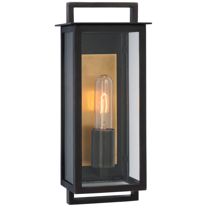 Visual Comfort Signature S 2195AI-CG LED Wall Lantern, Aged Iron