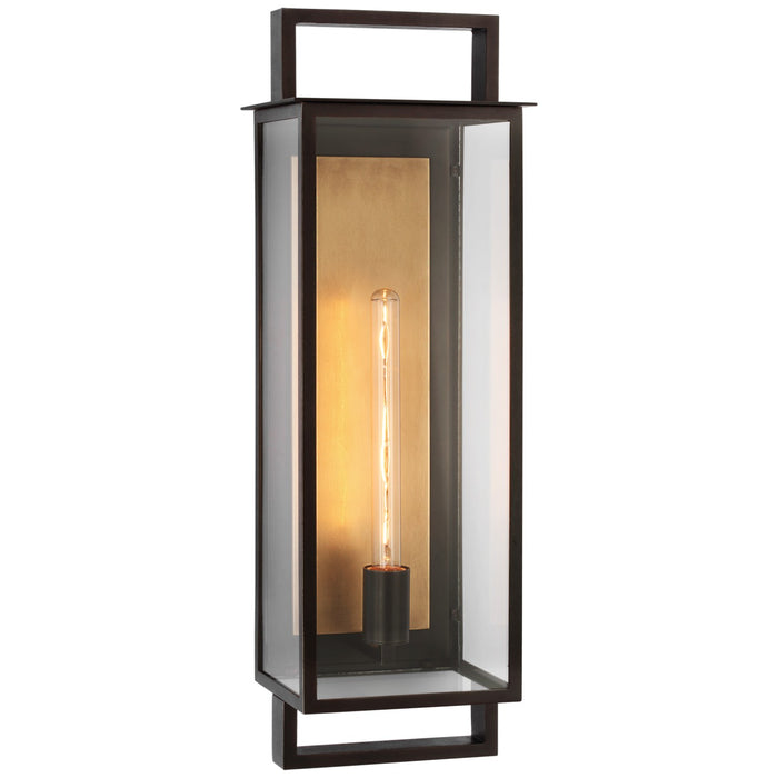 Visual Comfort Signature S 2197AI-CG LED Wall Lantern, Aged Iron
