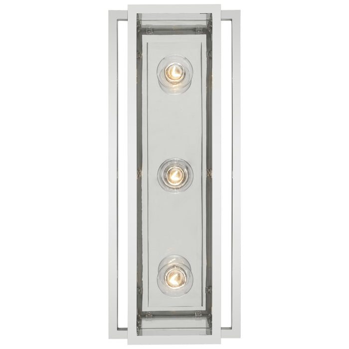 Visual Comfort Signature S 2202PN-CG LED Vanity, Polished Nickel