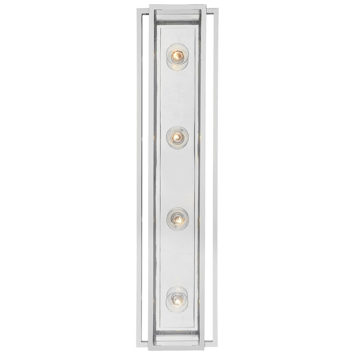 Visual Comfort Signature S 2204PN-CG LED Vanity, Polished Nickel