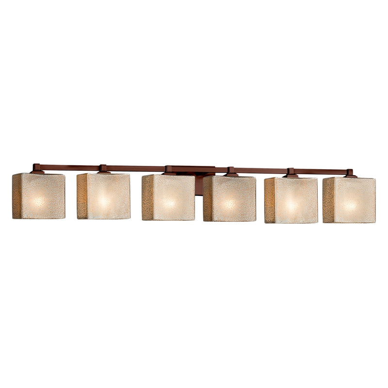 Justice Designs FSN-8436-55-MROR-DBRZ-LED6-4200 LED Bath Bar, Dark Bronze
