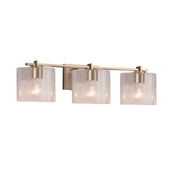Justice Designs FSN-8443-30-SEED-BRSS-LED3-2100 LED Bath Bar, Brushed Brass
