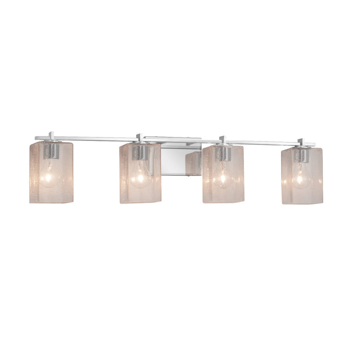 Justice Designs FSN-8444-15-SEED-CROM-LED4-2800 LED Bath Bar, Polished Chrome