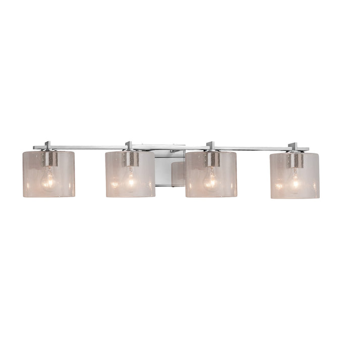 Justice Designs FSN-8444-30-SEED-CROM-LED4-2800 LED Bath Bar, Polished Chrome