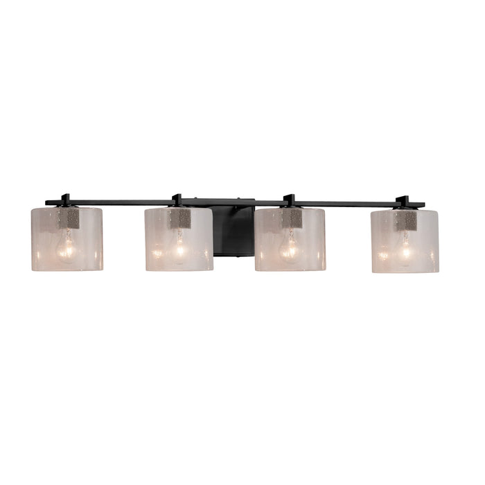 Justice Designs FSN-8444-30-SEED-MBLK-LED4-2800 LED Bath Bar, Matte Black