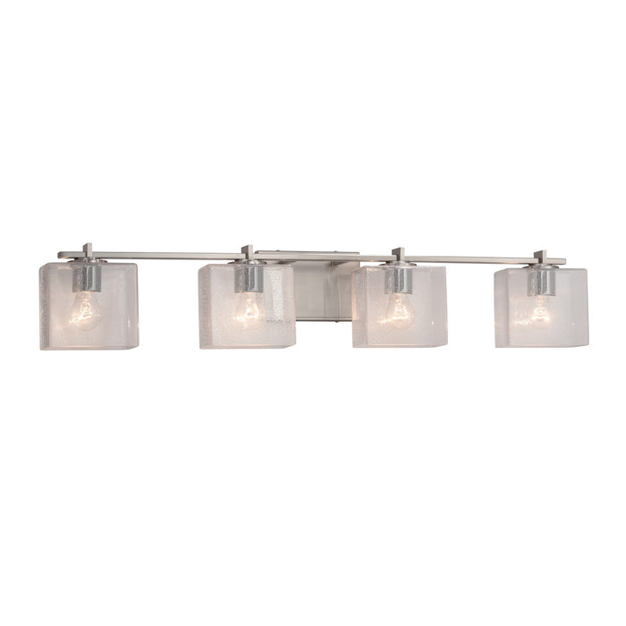 Justice Designs FSN-8444-55-SEED-NCKL-LED4-2800 LED Bath Bar, Brushed Nickel