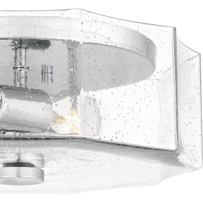 Quoizel QFL6222C Two Light Flush Mount, Polished Chrome