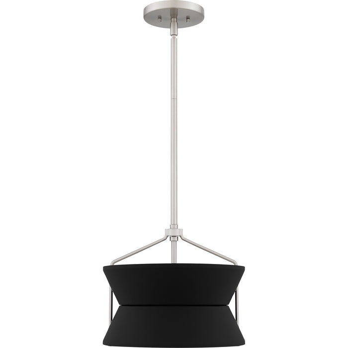 Quoizel QP6166BN Two Light Pendant, Brushed Nickel