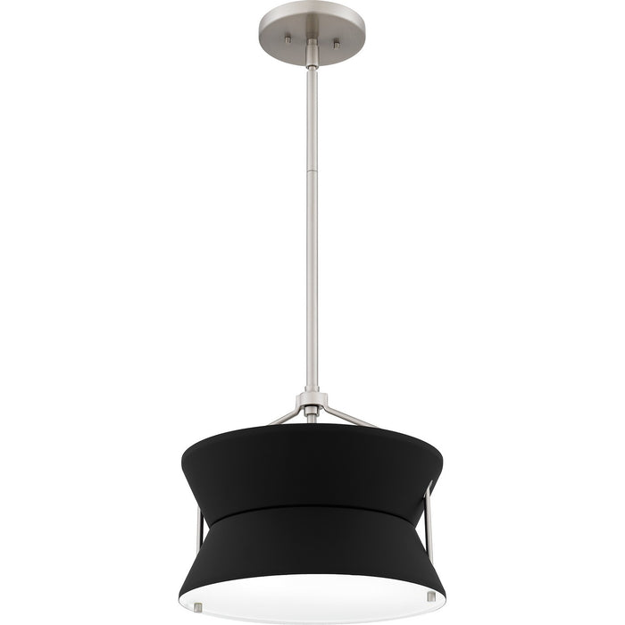 Quoizel QP6166BN Two Light Pendant, Brushed Nickel