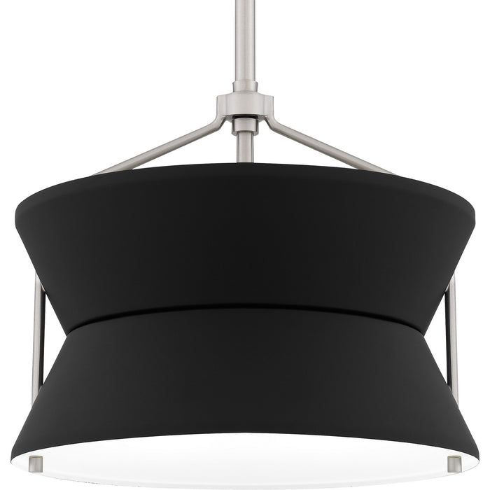 Quoizel QP6166BN Two Light Pendant, Brushed Nickel