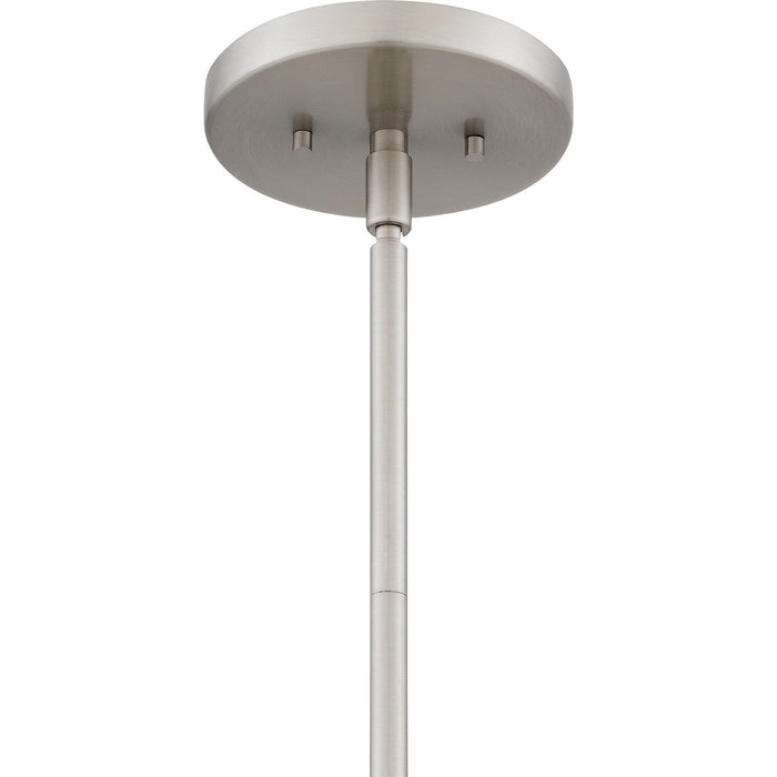 Quoizel QP6166BN Two Light Pendant, Brushed Nickel
