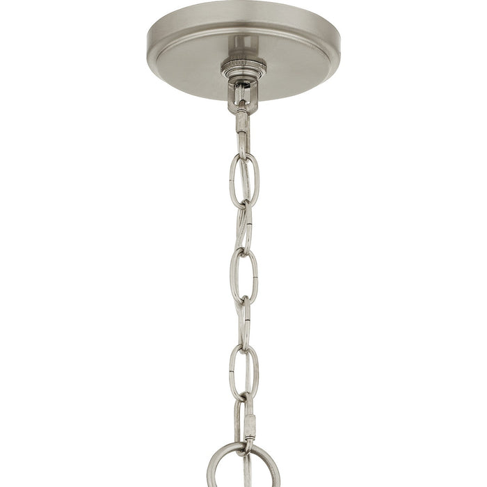 Quoizel QP6169BN Three Light Pendant, Brushed Nickel