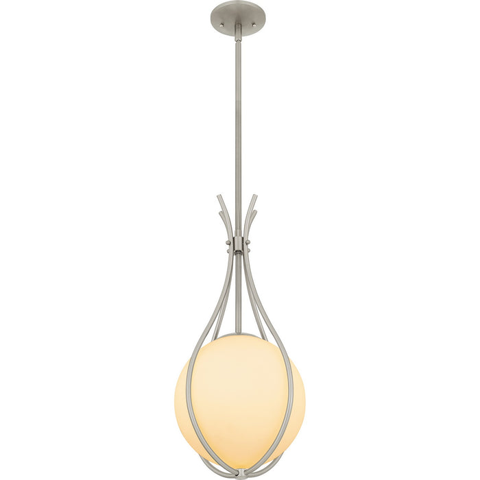 Quoizel QP6216BN One Light Mini Pendant, Brushed Nickel
