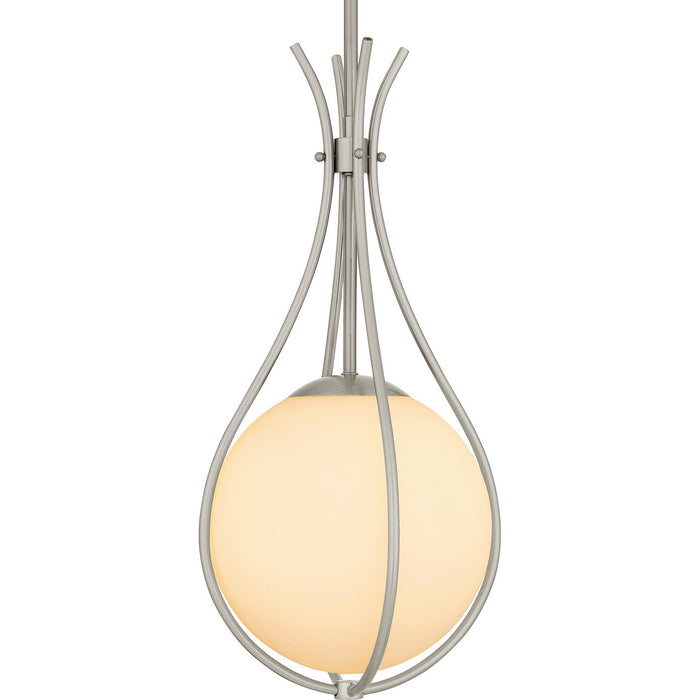 Quoizel QP6216BN One Light Mini Pendant, Brushed Nickel