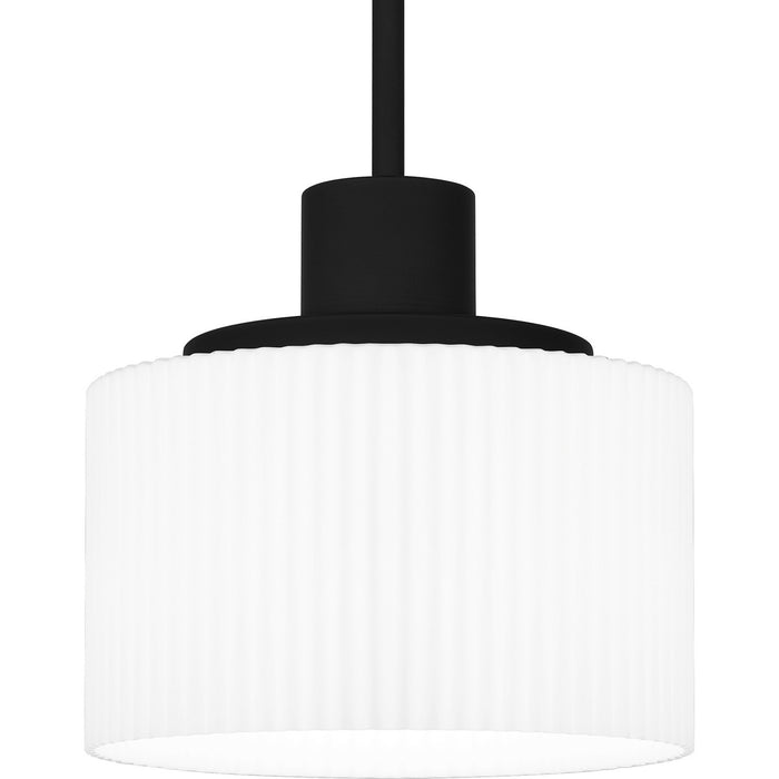 Quoizel QPP6172MBK One Light Mini Pendant, Matte Black