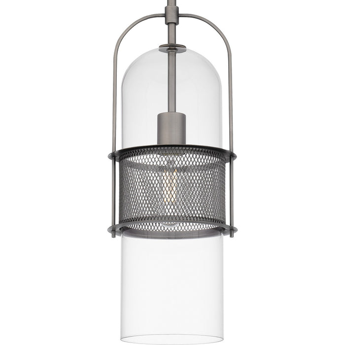 Quoizel QPP6221AN One Light Mini Pendant, Antique Nickel