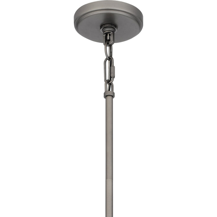 Quoizel QPP6221AN One Light Mini Pendant, Antique Nickel
