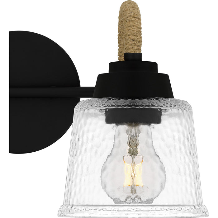 Quoizel SEB8614MBK Two Light Bath, Matte Black