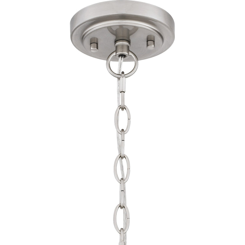 Quoizel SEY2815BN Three Light Pendant, Brushed Nickel