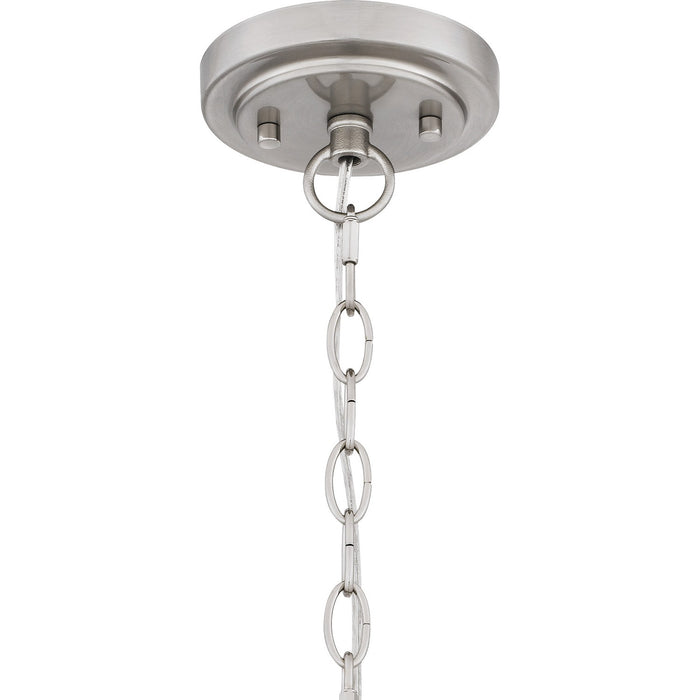 Quoizel SEY2815BN Three Light Pendant, Brushed Nickel