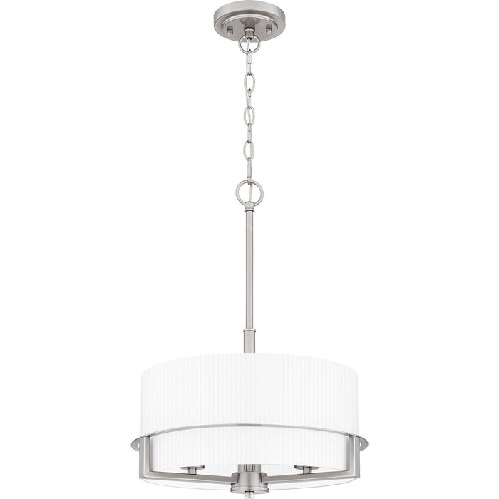 Quoizel SEY2815BN Three Light Pendant, Brushed Nickel