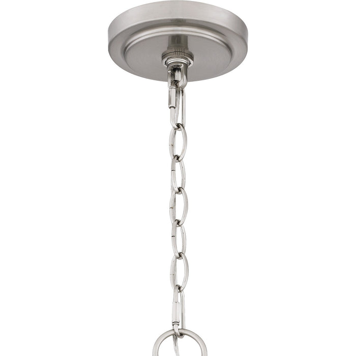 Quoizel SEY5026BN Five Light Chandelier, Brushed Nickel