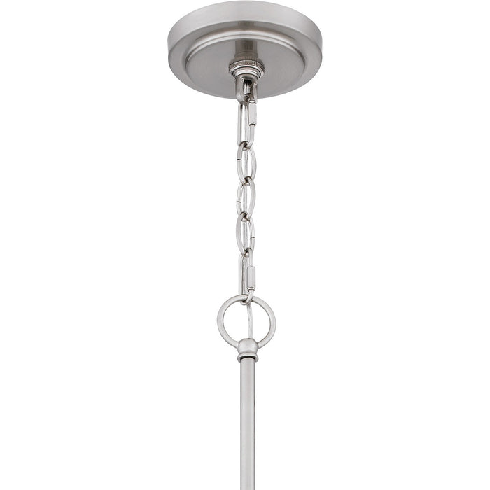Quoizel SEY5032BN Nine Light Chandelier, Brushed Nickel