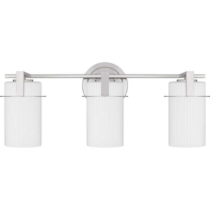 Quoizel SEY8622BN Three Light Bath, Brushed Nickel