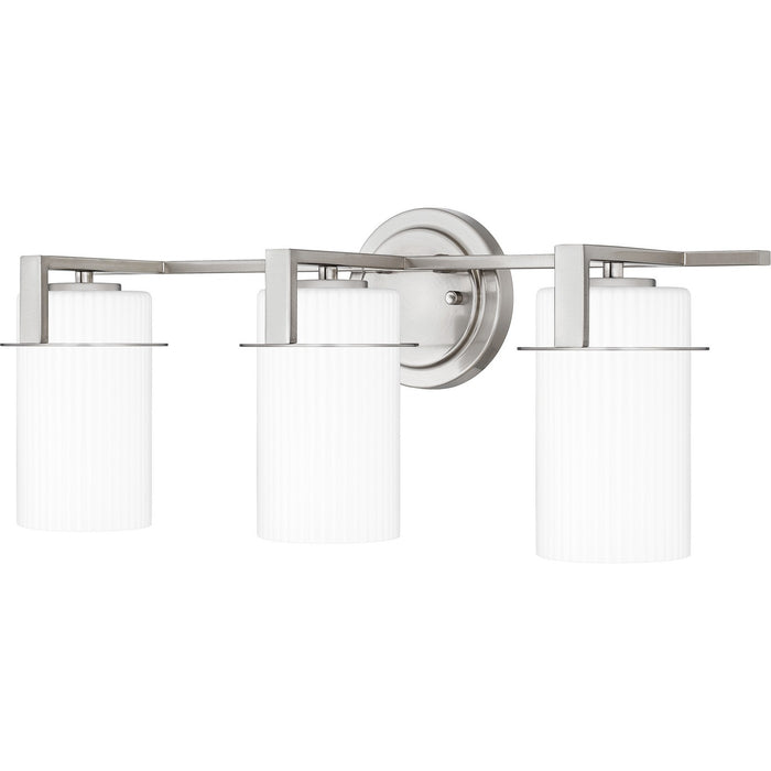 Quoizel SEY8622BN Three Light Bath, Brushed Nickel
