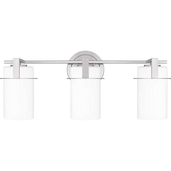 Quoizel SEY8622BN Three Light Bath, Brushed Nickel