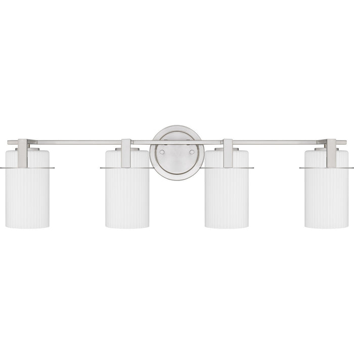 Quoizel SEY8631BN Four Light Bath, Brushed Nickel
