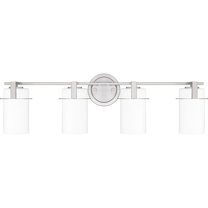 Quoizel SEY8631BN Four Light Bath, Brushed Nickel