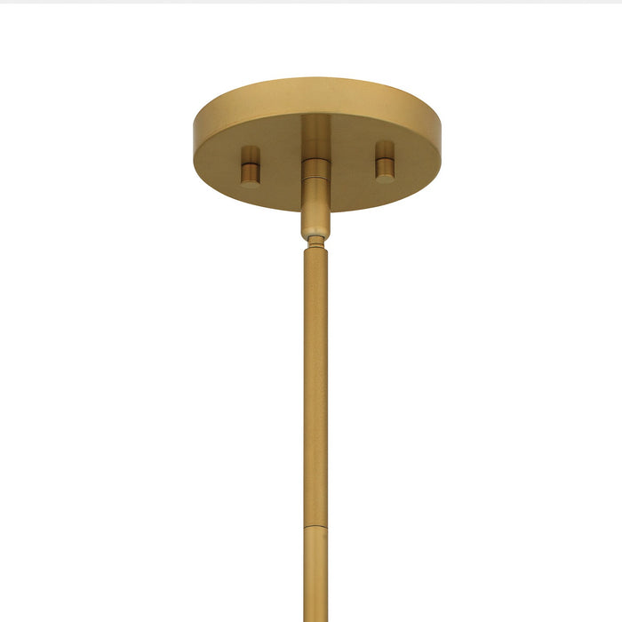 Quoizel SPL2820LG Three Light Pendant, Light Gold
