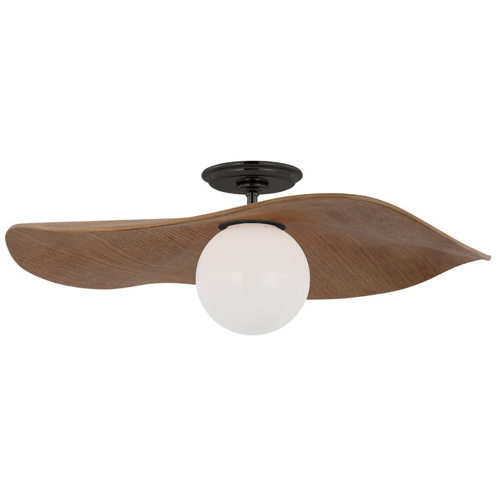 Visual Comfort Signature WS 4040BZ-NO LED Semi-Flush Mount, Bronze