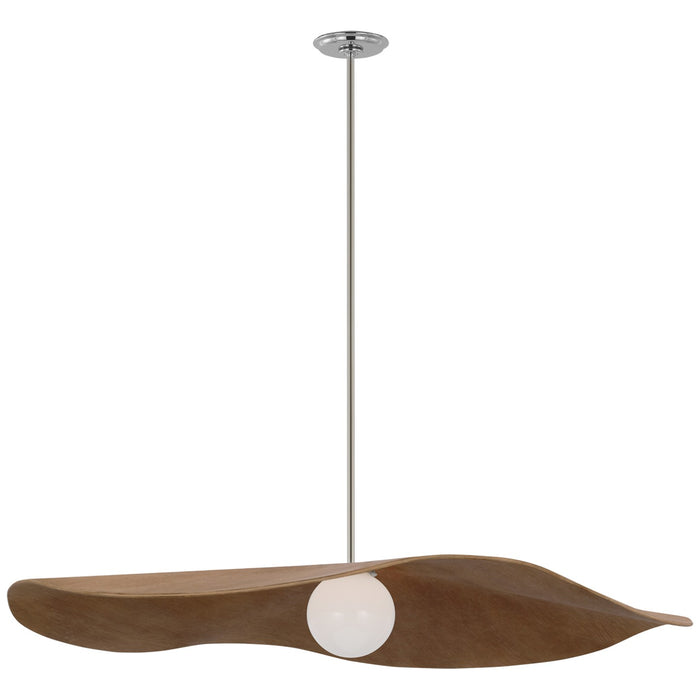 Visual Comfort Signature WS 5042PN-NO LED Pendant, Polished Nickel