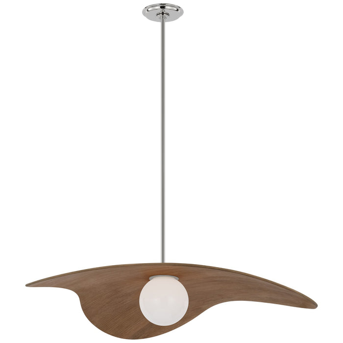 Visual Comfort Signature WS 5048PN-NO LED Pendant, Polished Nickel