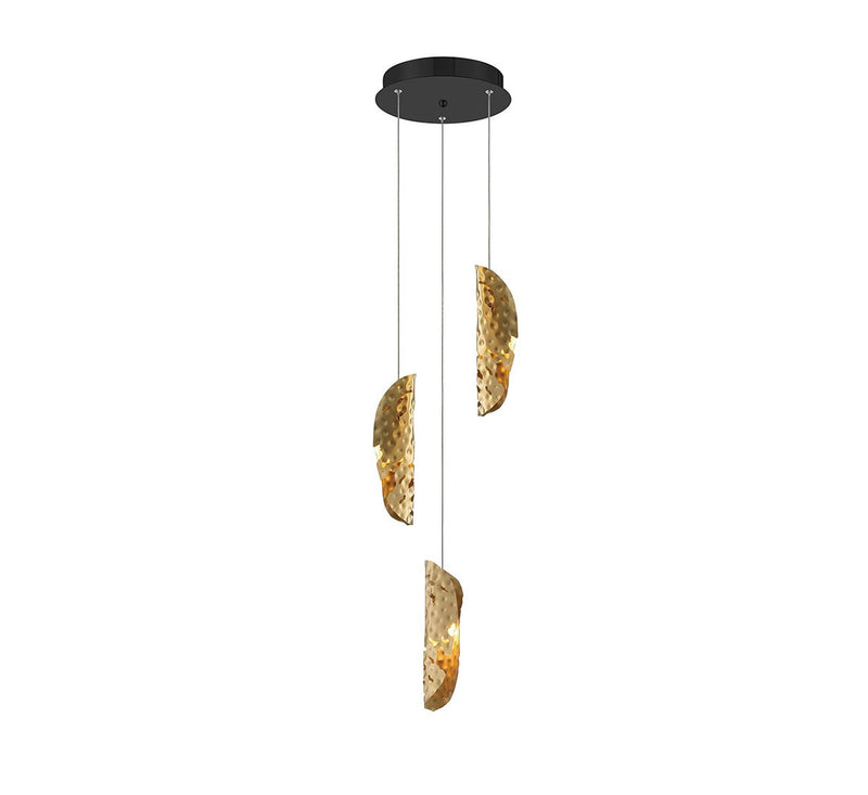 Lib & Co. 10162-020-02 LED Pendant, Black