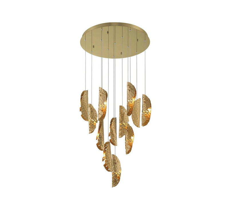 Lib & Co. 10164-020-07 LED Chandelier, Gold