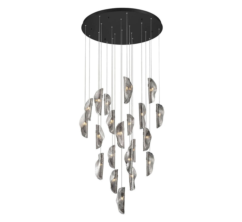 Lib & Co. 10167-019-02 LED Chandelier, Black