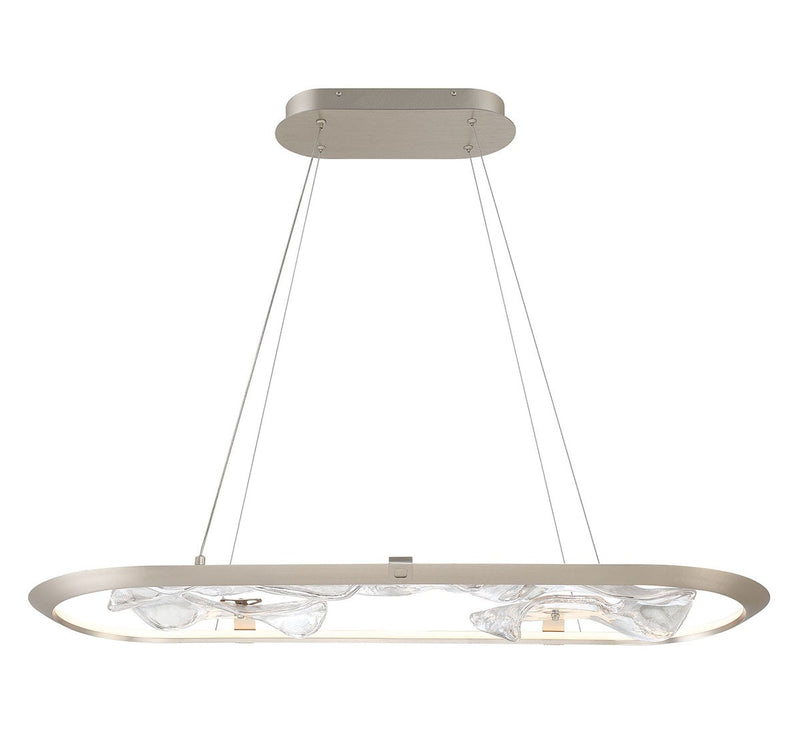 Lib & Co. 10177-031 LED Chandelier, Metallic Brushed Champagne
