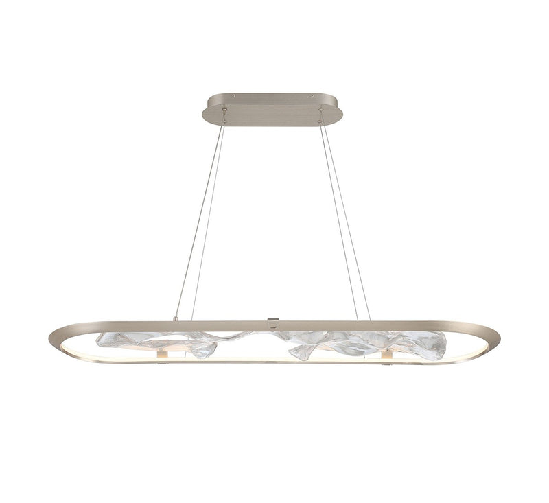 Lib & Co. 10178-031 LED Chandelier, Metallic Brushed Champagne