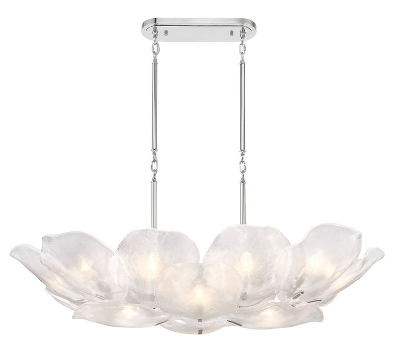 Lib & Co. 12056-01 14 Light Island Chandelier, Chrome