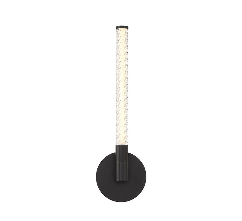 Lib & Co. 12078-02 LED Wall Mount, Matte Black
