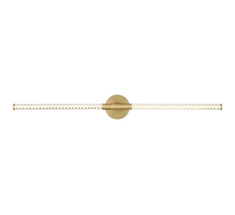 Lib & Co. 12080-07 LED Wall Mount, Brushed Gold