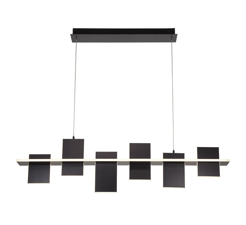 Lib & Co. 12081-036 LED Chandelier, Satin black